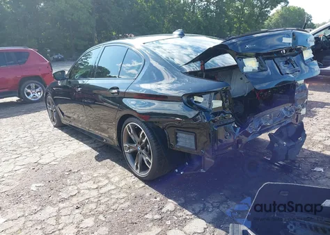 2018 BMW M550I xDrive from USA, damaged, VIN WBAJB9C57JB049113